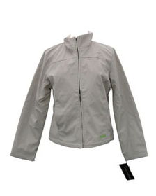 Women's Boa Fleece-Lined Polyurethane Jacketwomen 