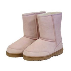 Women Genuine Pink California Sheepskin Boots Case Pack 1women 