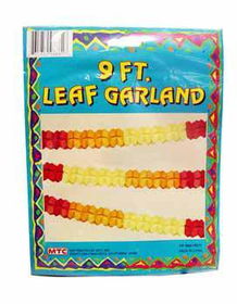 9` Leaf Garland Thanksgiving Case Pack 72leaf 