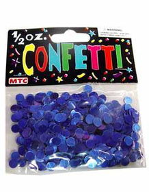 0.5 oz Confetti Dot Metallic Blue Case Pack 72confetti 