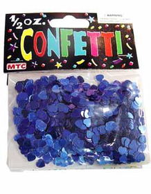 0.5 oz Confetti Metallic Blue Case Pack 72confetti 