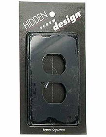 Black Electrical Outlet Plate Case Pack 72black 