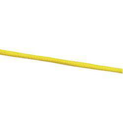 Sterling Silver Yellow Silk Necklace - 16.5 inchessterling 