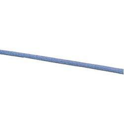 Sterling Silver Light Blue Silk Necklace - 16.5 inchessterling 