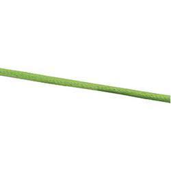 Sterling Silver Green Silk Necklace - 16.5 inchessterling 