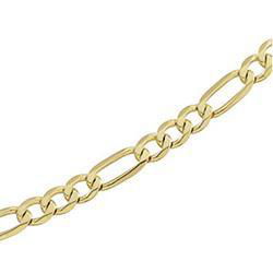 14K Yellow Gold Figaro Chain - 16 inchesyellow 
