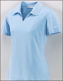 Nike golf Dri-FIT jersey-knit sport shirt for womennike 