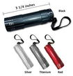 (3) 9 LED Light Flash Lights