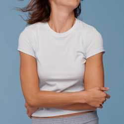379 379 Anvil Semi-Sheer Crew Neck Teeanvil 
