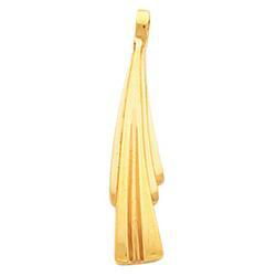 14K Yellow Gold Freeform Pendantyellow 