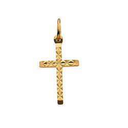14K Yellow Gold Design Cross Pendantyellow 