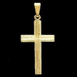 14K Yellow Gold Cross Pendantyellow 