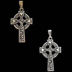 Yellow Gold Filled Cross Pendantyellow 