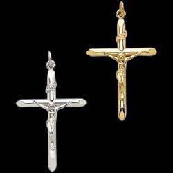 Sterling Silver Crucifix Pendantsterling 