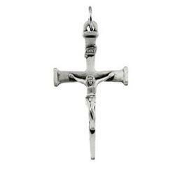 Sterling Silver Crucifix Pendantsterling 