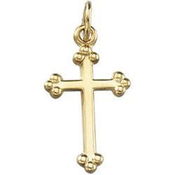 14K Yellow Gold Cross Pendantyellow 