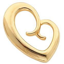 14K Yellow Gold Mother's Love Chain Slideyellow 