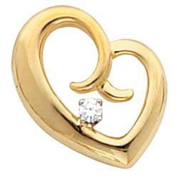 14K White Gold Mother's Love Chain Slidewhite 