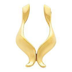 14K Yellow Gold Pendant Enhanceryellow 