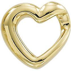 14K Yellow Gold Heart Shaped Slideyellow 