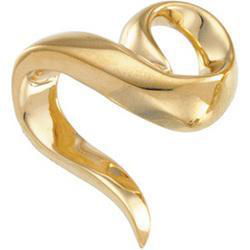 14K Yellow Gold Chain Pendant Slideyellow 