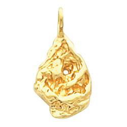 14K Yellow Gold Nugget Pendantyellow 