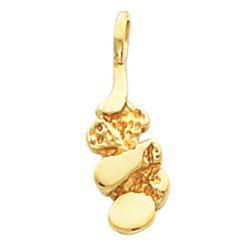 14K Yellow Gold Nugget Pendantyellow 