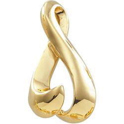 14K White Gold Chain Slidewhite 