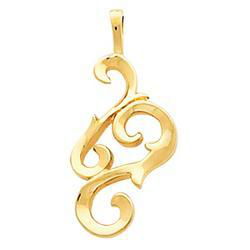 14K White Gold Pendantwhite 