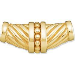 14K Yellow Gold Metal Fashion Slideyellow 