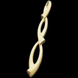 14K Yellow Gold Metal Fashion Pendantyellow 