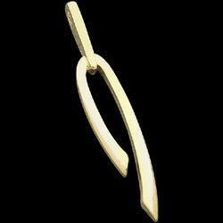 14K Yellow Gold Metal Fashion Pendantyellow 