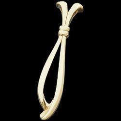 14K Yellow Gold Metal Fashion Vertical Pendantyellow 