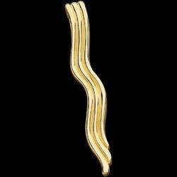 14K Yellow Gold Metal Fashion Vertical Pendantyellow 