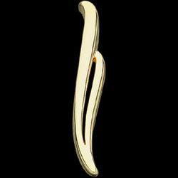 14K Yellow Gold Metal Fashion Vertical Pendantyellow 