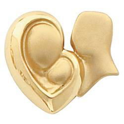 14K White Gold Mother's Love Family Slidewhite 