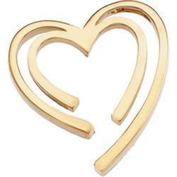14K White Gold Metal Fashion Heart Pendantwhite 