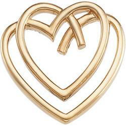 14K White Gold Metal Fashion Heart Pendantwhite 