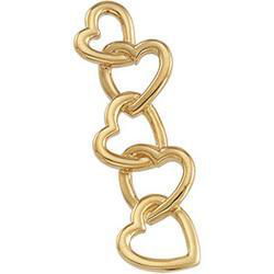 14K White Gold Metal Fashion Heart Pendantwhite 