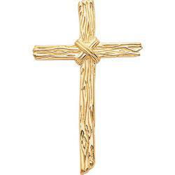 14K Yellow Gold Cross Pendantyellow 