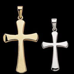 14K Yellow Gold Cross Pendantyellow 