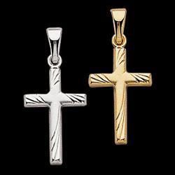 14K Yellow Gold Cross Pendantyellow 