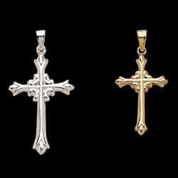 14K Yellow Gold Cross Pendantyellow 
