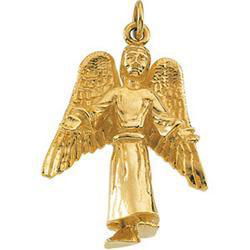Sterling Silver Angel Pendantsterling 