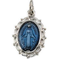 Sterling Silver Miraculous Medalsterling 