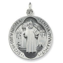 Sterling Silver St. Benedict Medalsterling 
