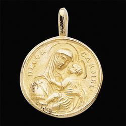 Sterling Silver Carmel & Holy Mother Teresa Pendantsterling 