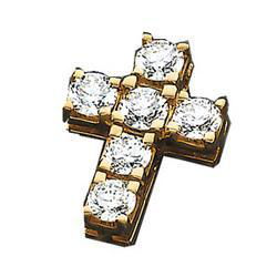 14K Yellow Gold Cross Pendantyellow 