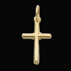 14K White Gold Cross Pendantwhite 