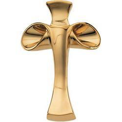 14K Yellow Gold Ronna Lugosch Crossyellow 